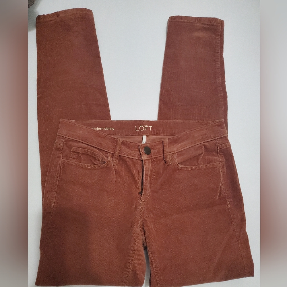 LOFT Modern Skinny Corduroy Jeans/Pants